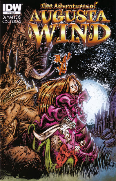 Cover for The Adventures of Augusta Wind (IDW, 2012 series) #3
