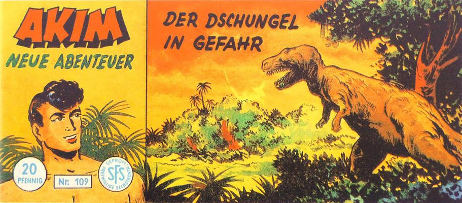 Cover for Akim Neue Abenteuer (Lehning, 1956 series) #109