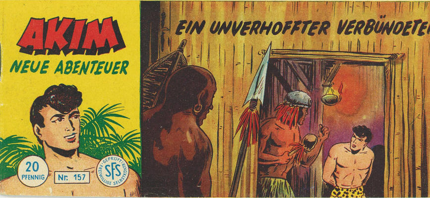 Cover for Akim Neue Abenteuer (Lehning, 1956 series) #157