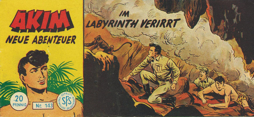 Cover for Akim Neue Abenteuer (Lehning, 1956 series) #143