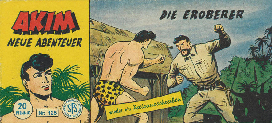 Cover for Akim Neue Abenteuer (Lehning, 1956 series) #125