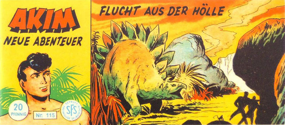 Cover for Akim Neue Abenteuer (Lehning, 1956 series) #115