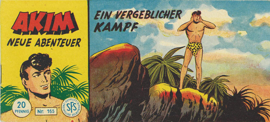Cover for Akim Neue Abenteuer (Lehning, 1956 series) #165