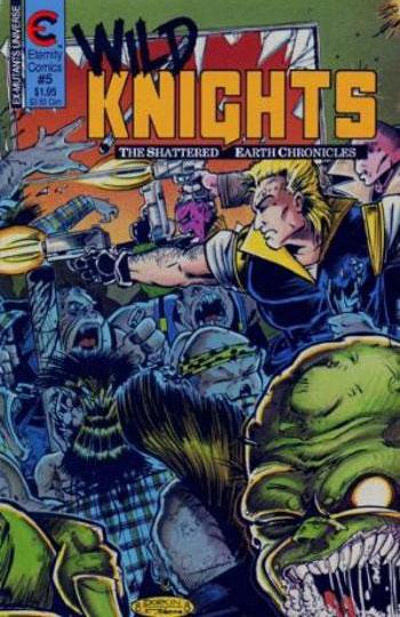 Cover for Wild Knights (Malibu, 1988 series) #5