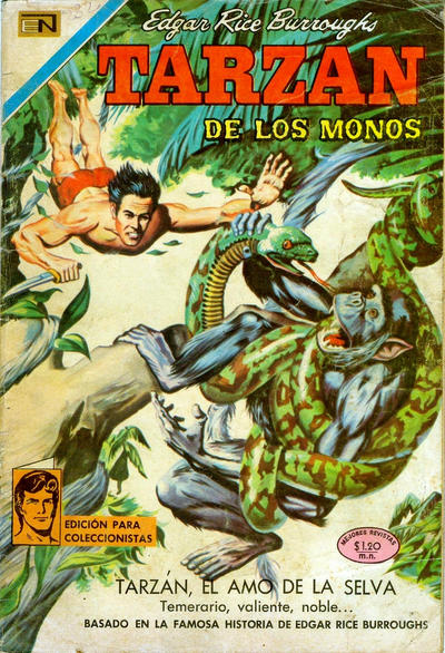 Cover for Tarzán (Editorial Novaro, 1951 series) #232