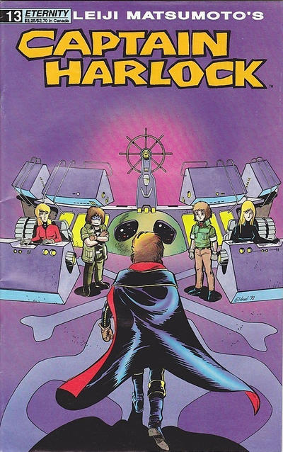 Cover for Captain Harlock (Malibu, 1989 series) #13