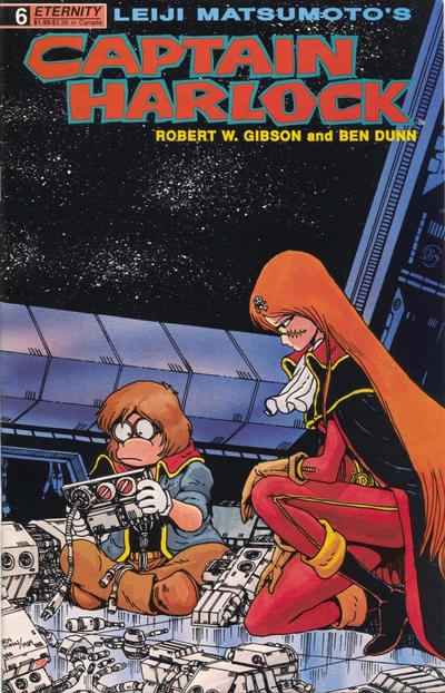 Cover for Captain Harlock (Malibu, 1989 series) #6