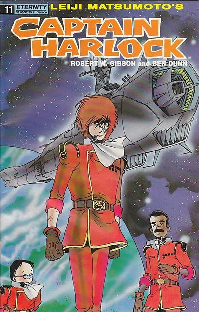 Cover for Captain Harlock (Malibu, 1989 series) #11