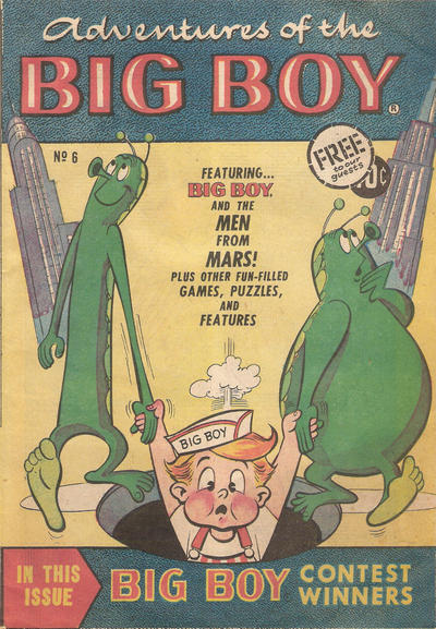 Cover for Adventures of the Big Boy (Marvel, 1956 series) #6 [East]