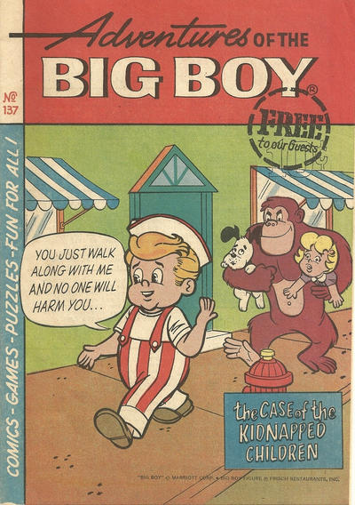 Cover for Adventures of the Big Boy (Webs Adventure Corporation, 1957 series) #137 [East]