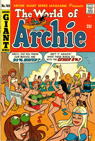 Cover for Archie Giant Series Magazine (Archie, 1954 series) #165
