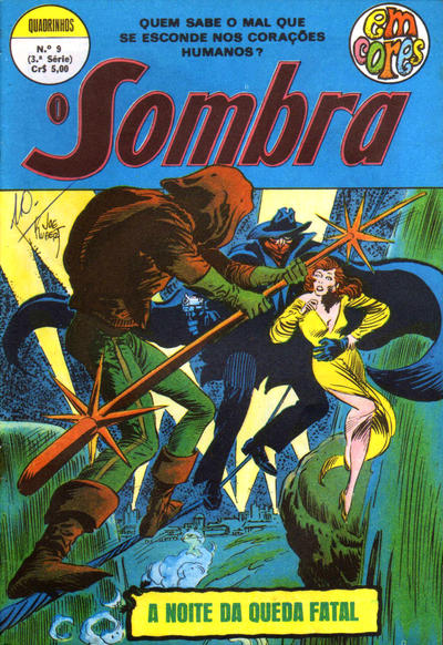 Cover for Quadrinhos (3ª Série) O Sombra [The Shadow] (Editora Brasil-América [EBAL], 1974 series) #9
