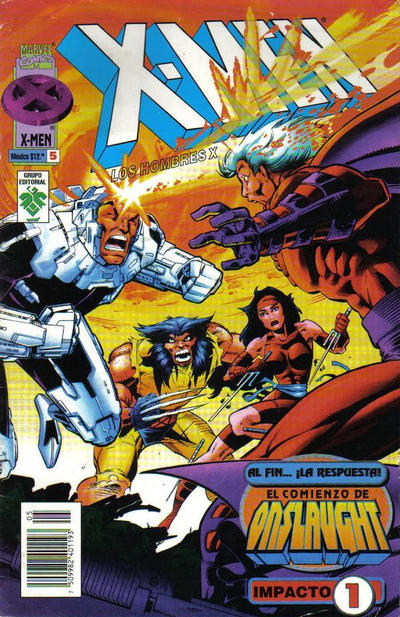 Cover for X-Men, los Hombres X (Grupo Editorial Vid, 1998 series) #5