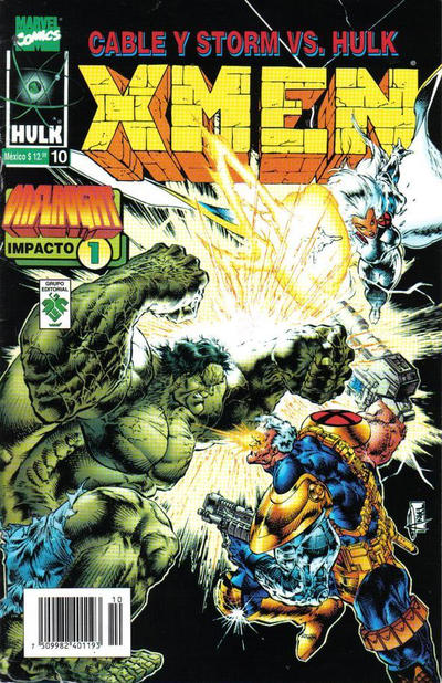 Cover for X-Men, los Hombres X (Grupo Editorial Vid, 1998 series) #10