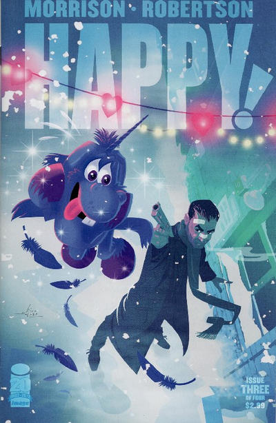 Cover for Happy! (Image, 2012 series) #3 [Rian Hughes Variant]