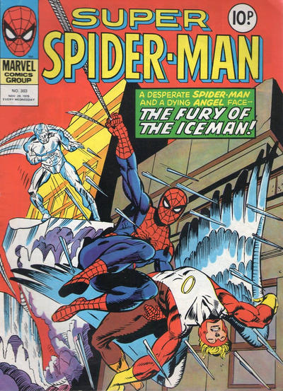 Cover for Super Spider-Man (Marvel UK, 1976 series) #303