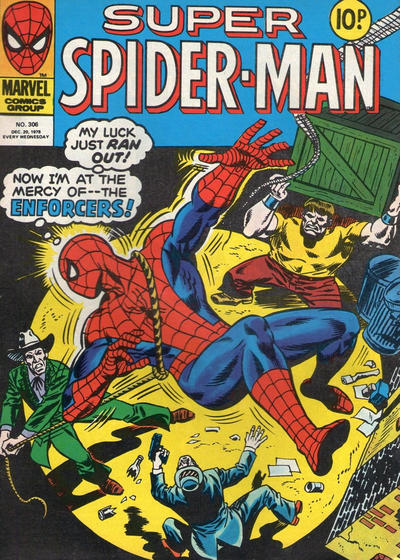 Cover for Super Spider-Man (Marvel UK, 1976 series) #306