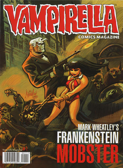 Cover for Vampirella Comics Magazine (Harris Comics, 2003 series) #1 [Wheatley cover]