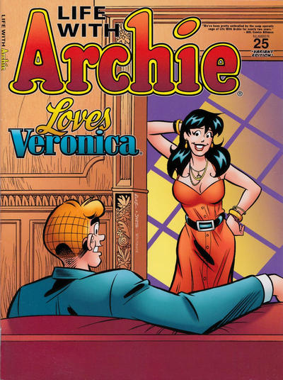 Cover for Life with Archie (Archie, 2010 series) #25 [Veronica Variant]