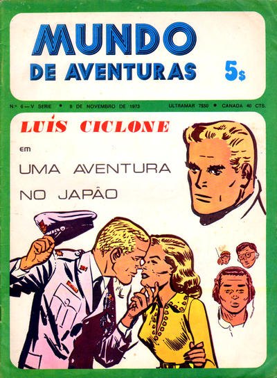 Cover for Mundo de Aventuras (Agência Portuguesa de Revistas, 1973 series) #6