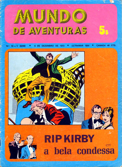 Cover for Mundo de Aventuras (Agência Portuguesa de Revistas, 1973 series) #10