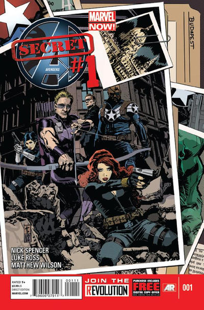 Cover for Secret Avengers (Marvel, 2013 series) #1