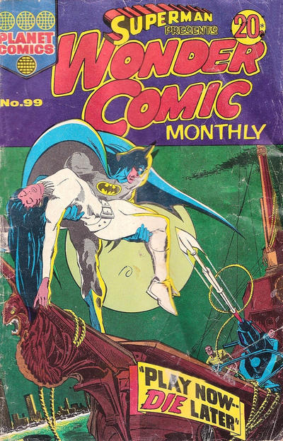 Cover for Superman Presents Wonder Comic Monthly (K. G. Murray, 1965 ? series) #99