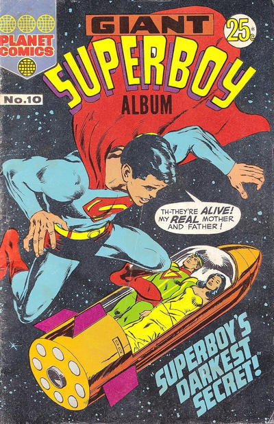 Cover for Giant Superboy Album (K. G. Murray, 1965 series) #10