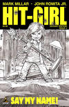 Cover Thumbnail for Hit-Girl (2012 series) #4 [Sketch Incentive Variant Cover by Johnny Romita Jr.]