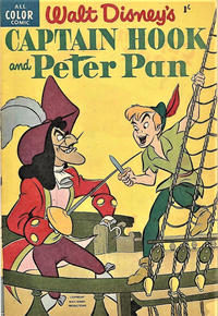 Cover Thumbnail for Walt Disney's Captain Hook and Peter Pan (W. G. Publications; Wogan Publications, 1953 series) 