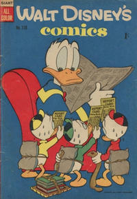 Cover Thumbnail for Walt Disney's Comics (W. G. Publications; Wogan Publications, 1946 series) #110