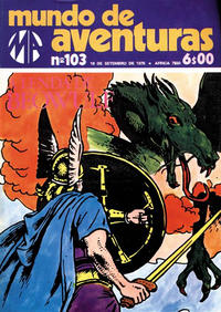 Cover Thumbnail for Mundo de Aventuras (Agência Portuguesa de Revistas, 1973 series) #103