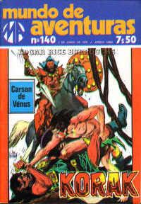 Cover Thumbnail for Mundo de Aventuras (Agência Portuguesa de Revistas, 1973 series) #140