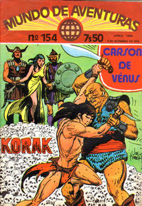 Cover Thumbnail for Mundo de Aventuras (Agência Portuguesa de Revistas, 1973 series) #154