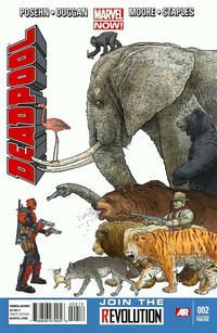 Cover Thumbnail for Deadpool (Marvel, 2013 series) #2 [Second Printing Variant]
