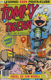 Cover Thumbnail for Tommy og Tigern (Bladkompaniet / Schibsted, 1989 series) #8/1995