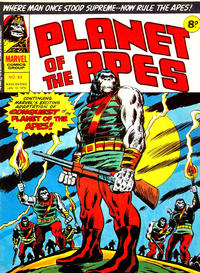 Cover for Planet of the Apes (Marvel UK, 1974 series) #64