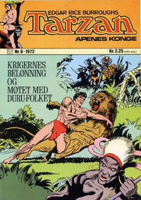 Cover Thumbnail for Tarzan [Jungelserien] (Illustrerte Klassikere / Williams Forlag, 1965 series) #8/1972