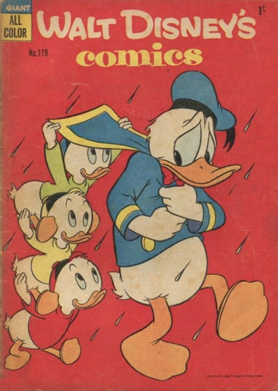 Cover for Walt Disney's Comics (W. G. Publications; Wogan Publications, 1946 series) #119