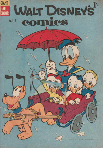 Cover for Walt Disney's Comics (W. G. Publications; Wogan Publications, 1946 series) #117