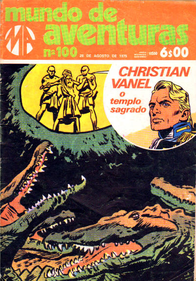 Cover for Mundo de Aventuras (Agência Portuguesa de Revistas, 1973 series) #100