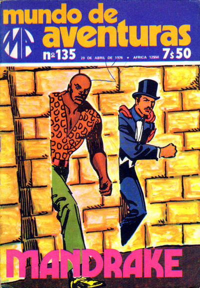 Cover for Mundo de Aventuras (Agência Portuguesa de Revistas, 1973 series) #135