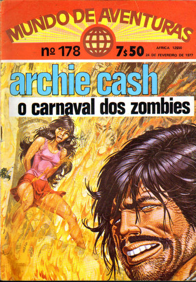 Cover for Mundo de Aventuras (Agência Portuguesa de Revistas, 1973 series) #178