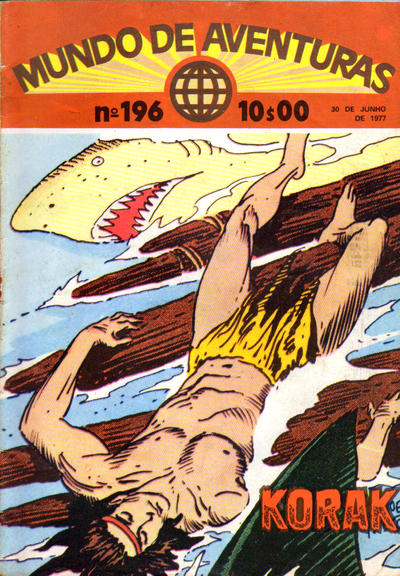 Cover for Mundo de Aventuras (Agência Portuguesa de Revistas, 1973 series) #196