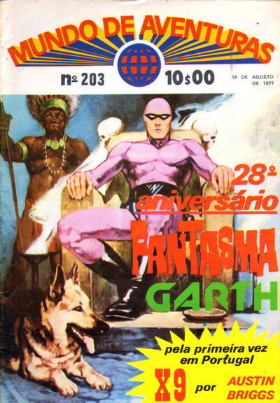 Cover for Mundo de Aventuras (Agência Portuguesa de Revistas, 1973 series) #203