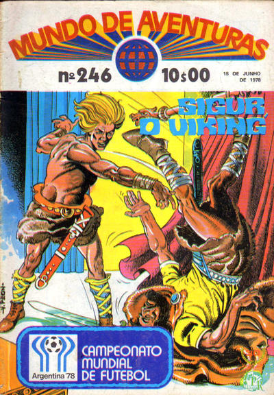 Cover for Mundo de Aventuras (Agência Portuguesa de Revistas, 1973 series) #246