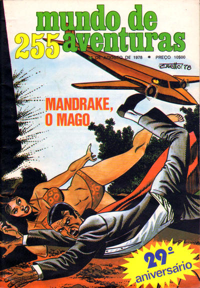 Cover for Mundo de Aventuras (Agência Portuguesa de Revistas, 1973 series) #255