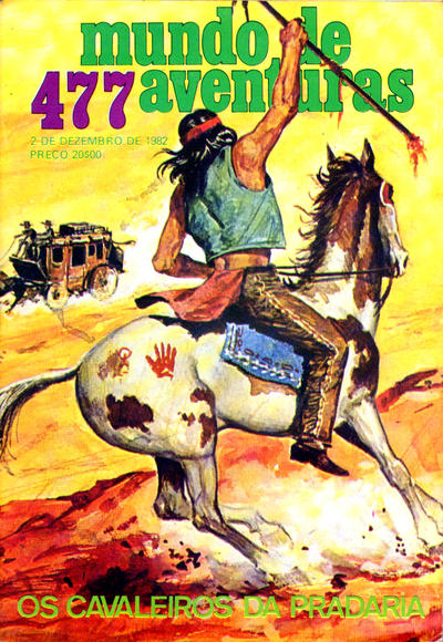 Cover for Mundo de Aventuras (Agência Portuguesa de Revistas, 1973 series) #477