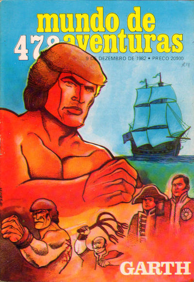 Cover for Mundo de Aventuras (Agência Portuguesa de Revistas, 1973 series) #478