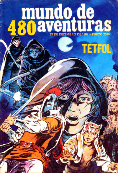 Cover for Mundo de Aventuras (Agência Portuguesa de Revistas, 1973 series) #480